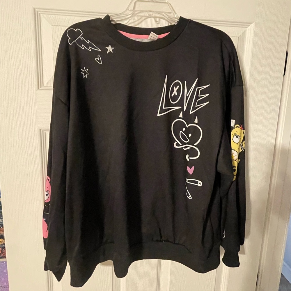 Women’s Care Bears Sweatshirt with Love Design